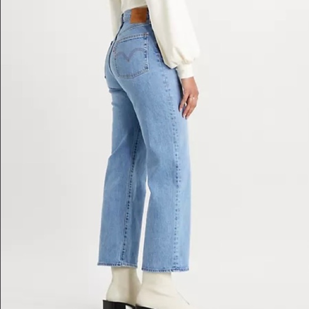 Levi’s Ribcage Straight Ankle Jeans (Tango Gossip)